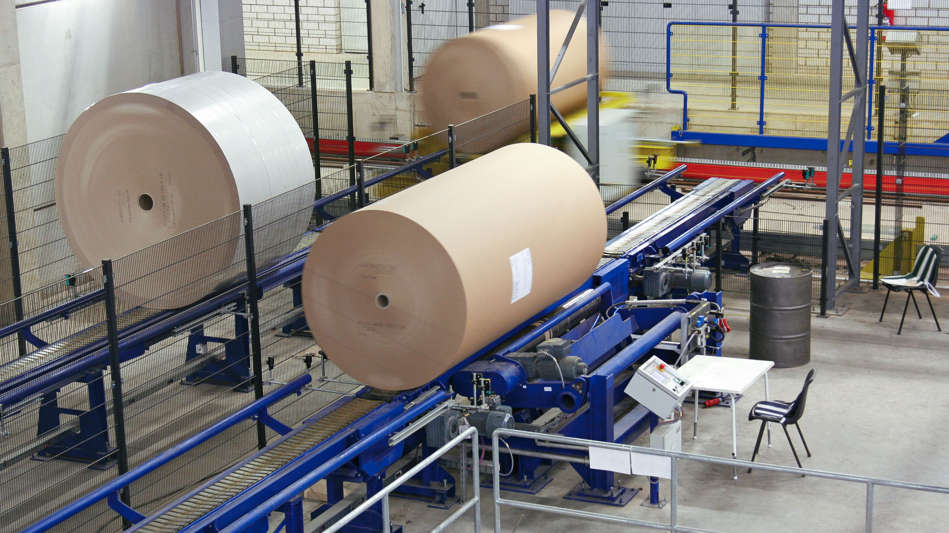 Paper Roll Handling Equipment and Systems