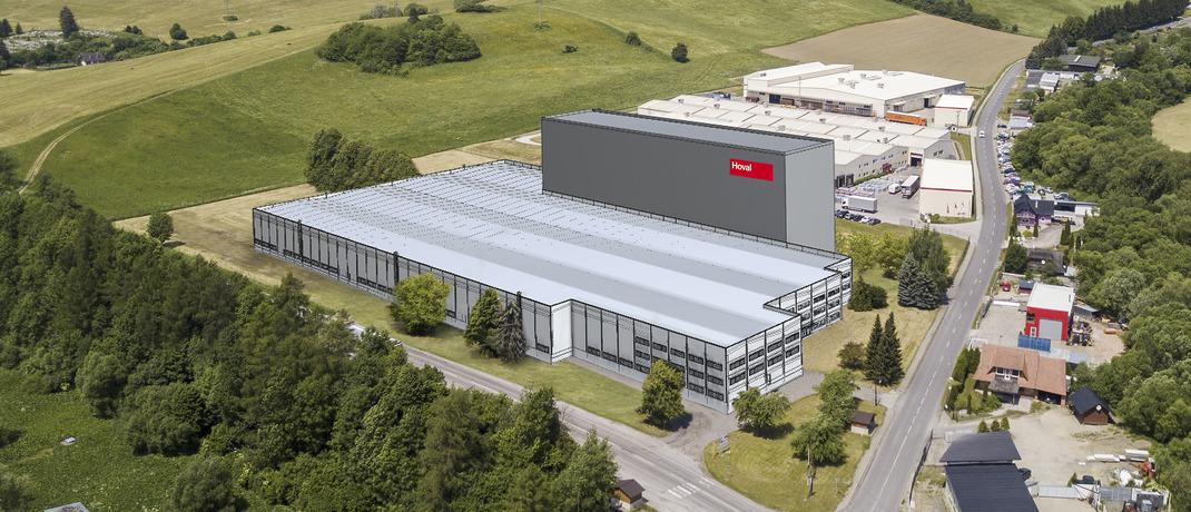 Visualization new Hoval plant in Istebné, SK