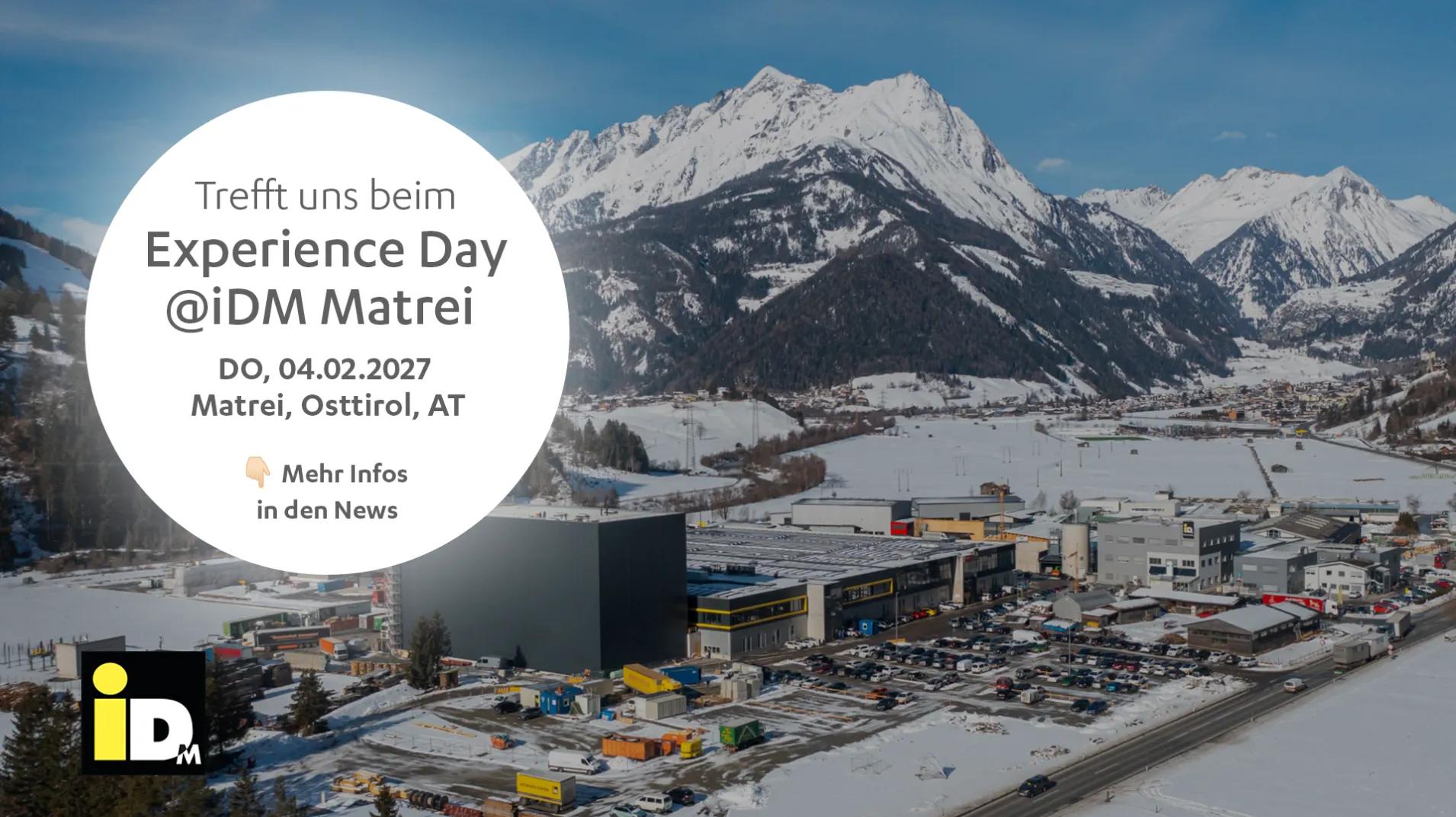 Experience Day @iDM Matrei