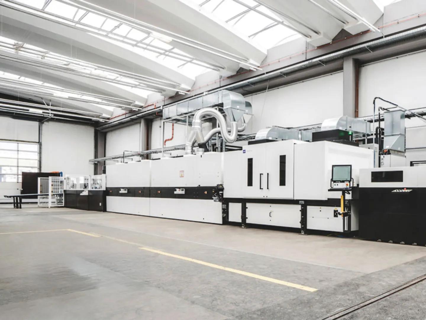 Die neue Anlage wird zur Lagerung und Kommissionierung von Druckerkomponenten dienen