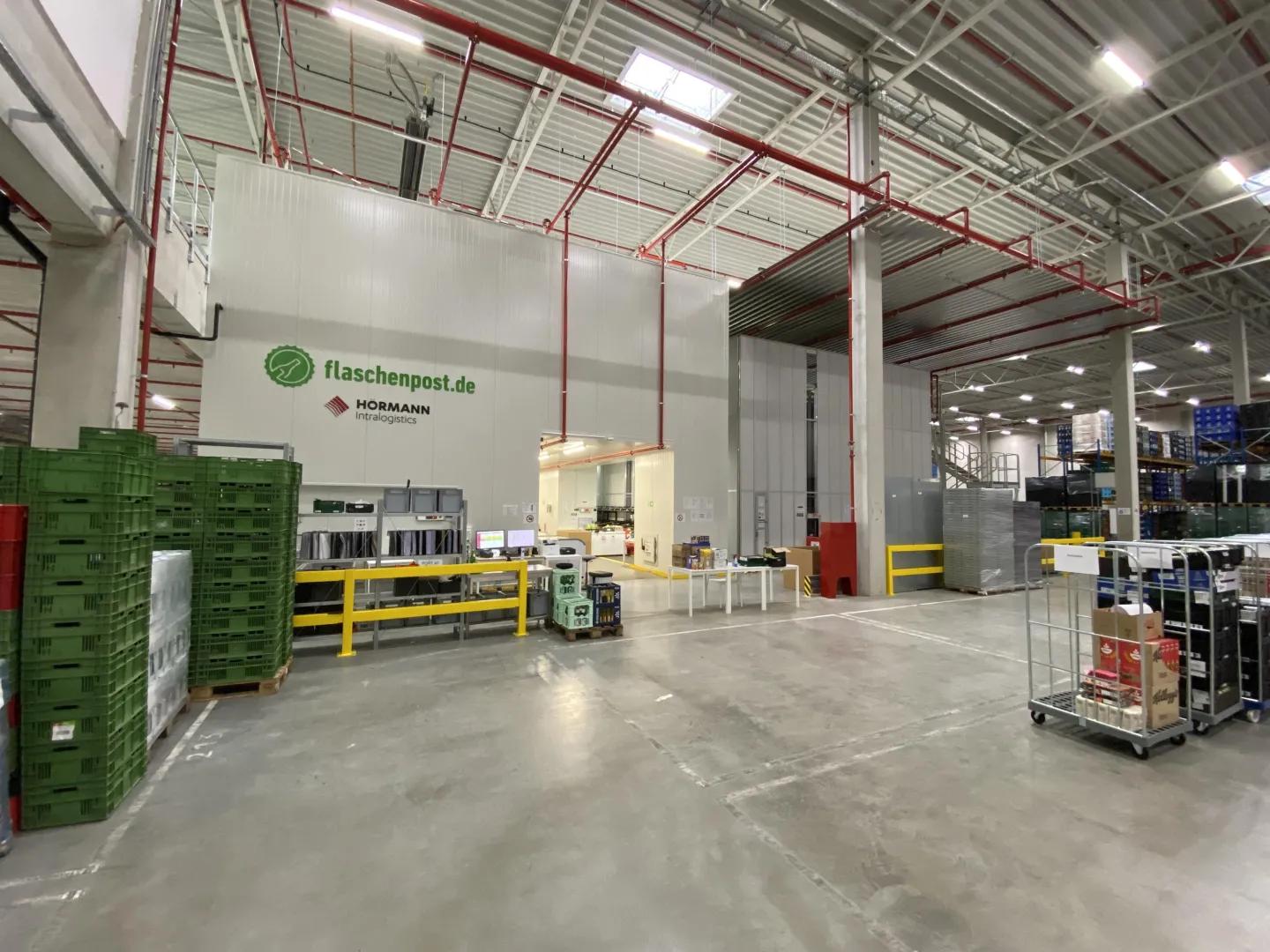 Flaschenpost Langenfeld Anlagenfoto