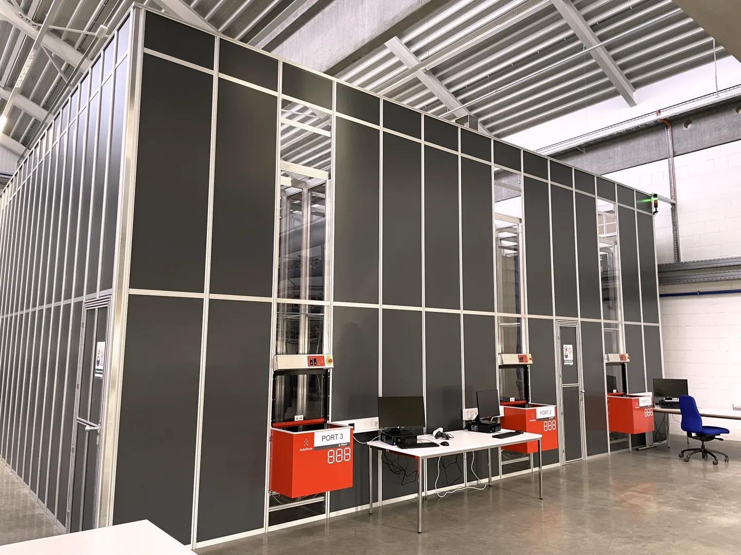 Autostore beim Christ Packing