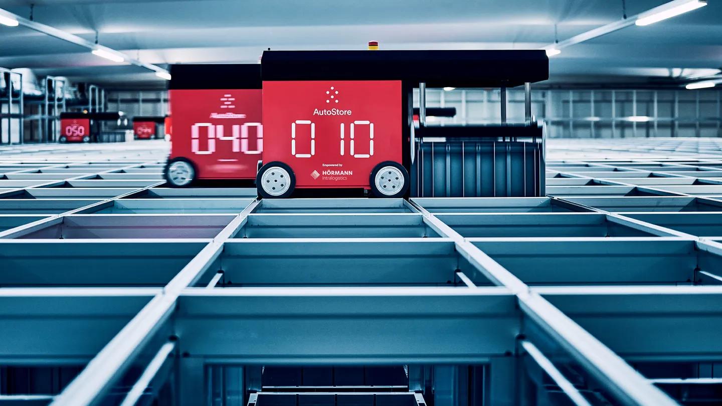 HÖRMANN Intralogistics – Kleinteilelager  – Autostore