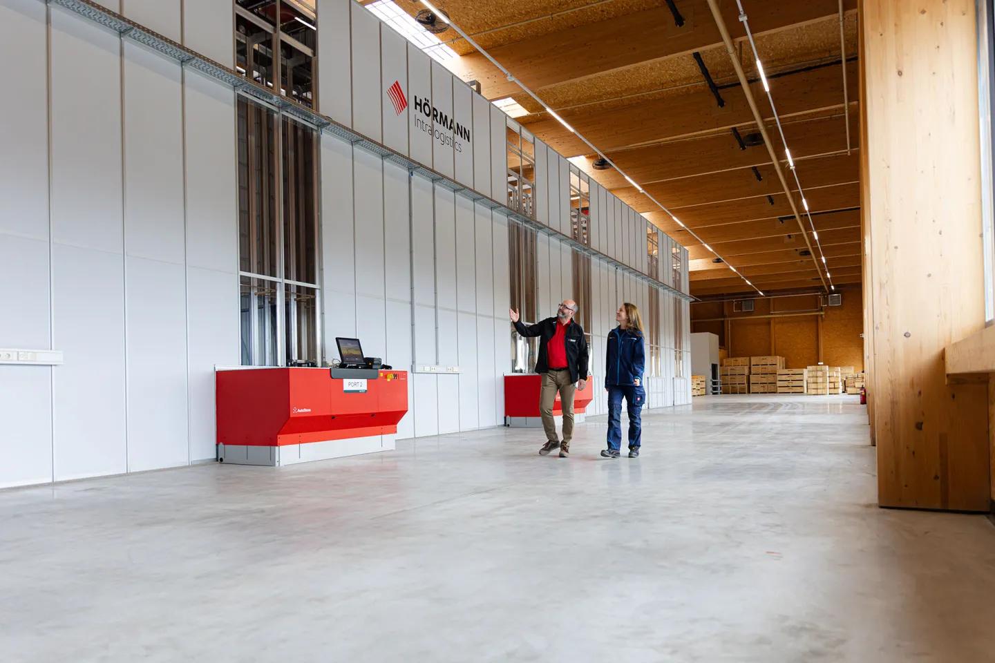 cargo-partner AutoStore Übergabe
