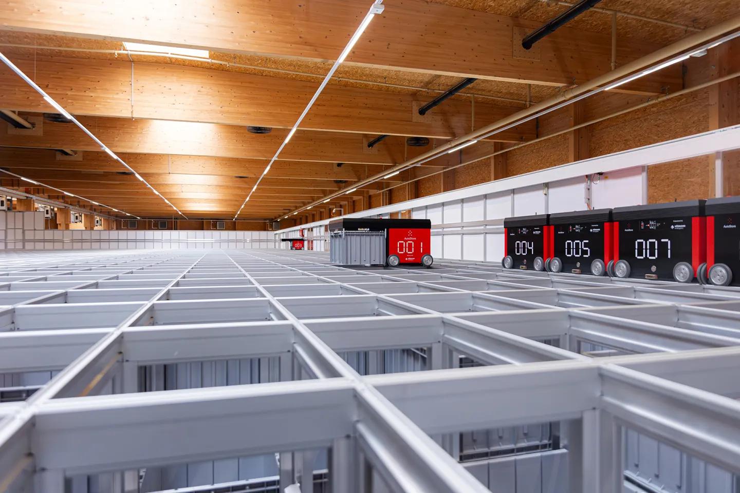 cargo-partner AutoStore Grid najwyższy poziom