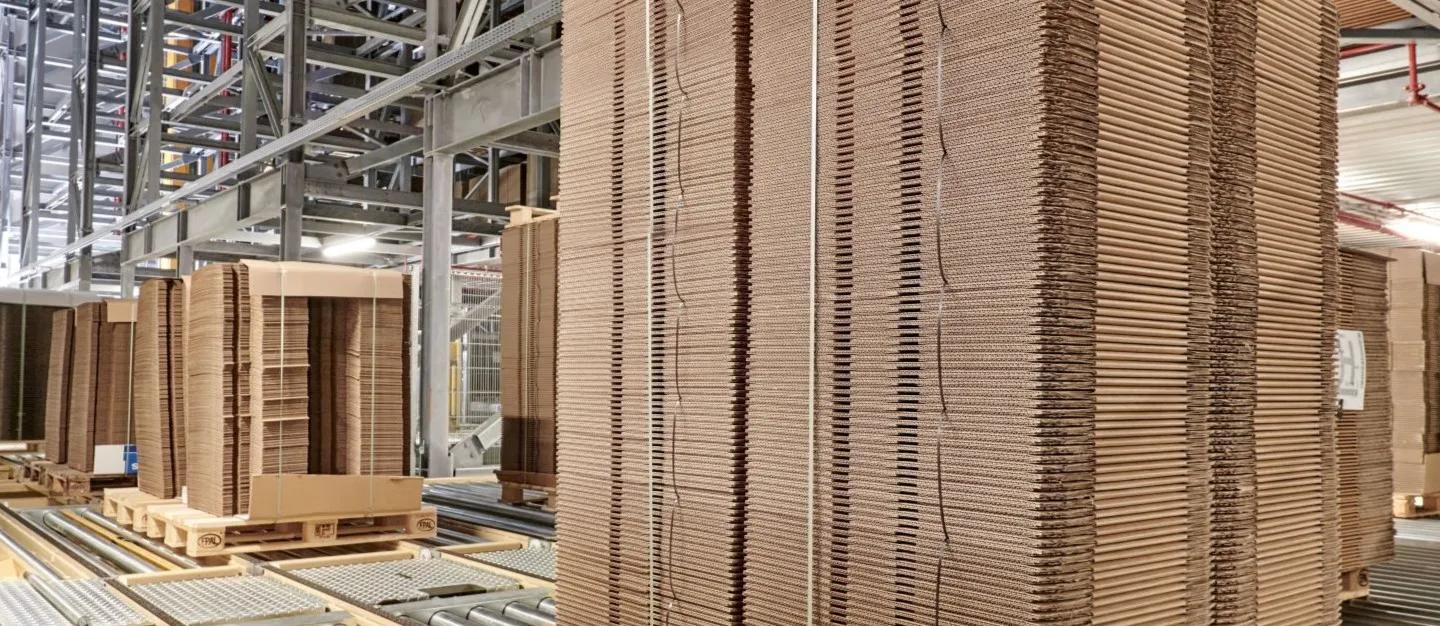 HÖRMANN Intralogistics – Automatisches Wellpappenlager Kunert