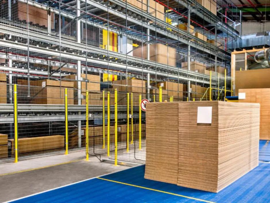 HÖRMANN Intralogistics Automatische Wellpappenlager