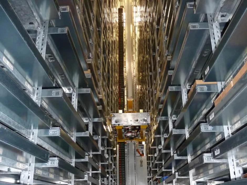 HÖRMANN Intralogistics Kleinteile Tablarlager